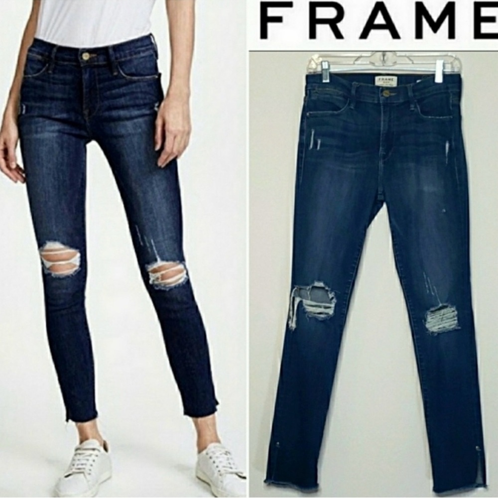 FRAME Le High Skinny Jean - 25 (L)
